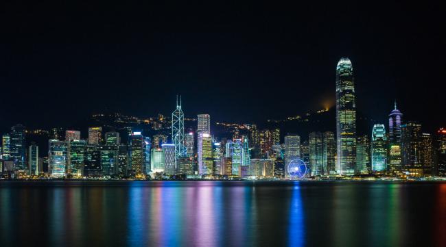形容香港夜景美的句子