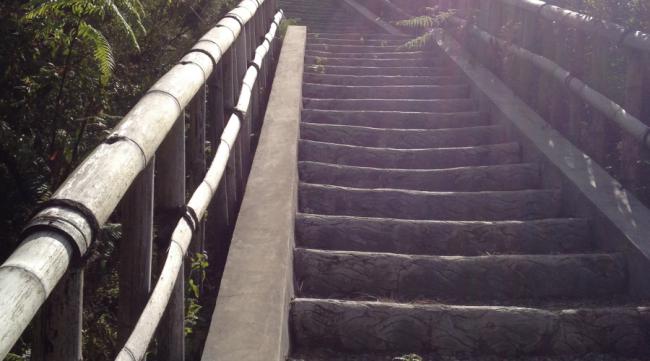 东莞观音山有多少个阶梯啊