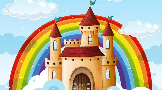 幼儿园的彩虹城堡教案中班
