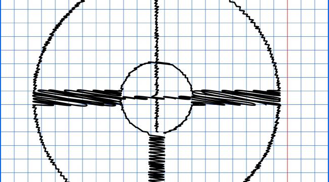 十字轨道画圆法怎么画