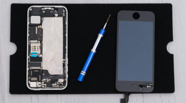 苹果5s换电池胶条断了怎么办
