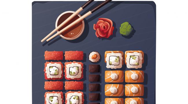 一个做寿司的游戏