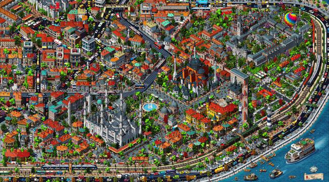 模拟城市怎么调整建筑方向