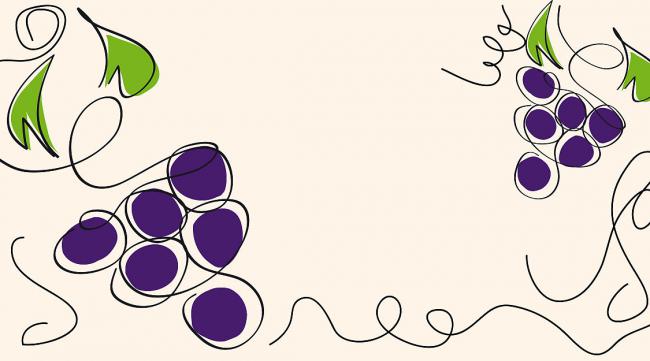 国画葡萄怎么画简单