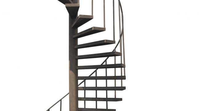 旋转楼梯扶手制作方法