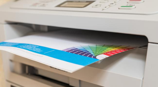 得力热敏打印机颜色淡怎么办