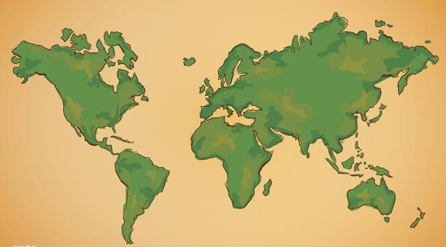世界地图是如何绘制的