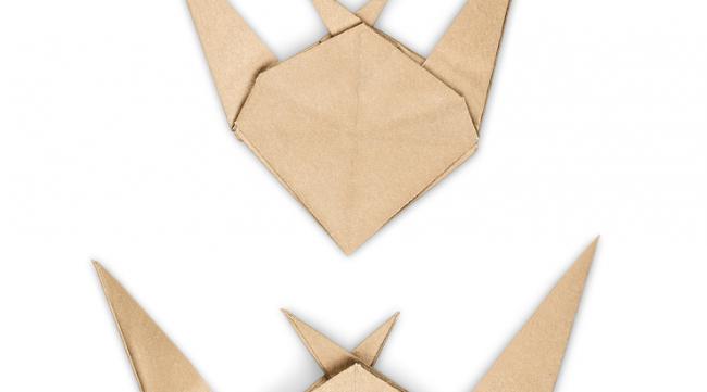 手工折纸皮卡丘的折法简单
