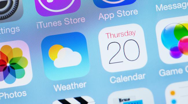 苹果手机怎么显示天气桌面