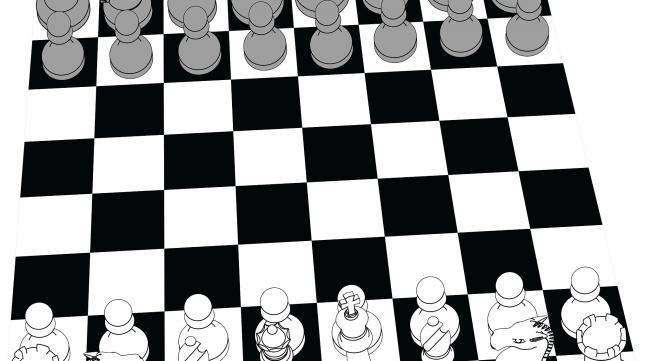 国际象棋后的吃子规则