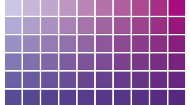三原色怎么调紫色