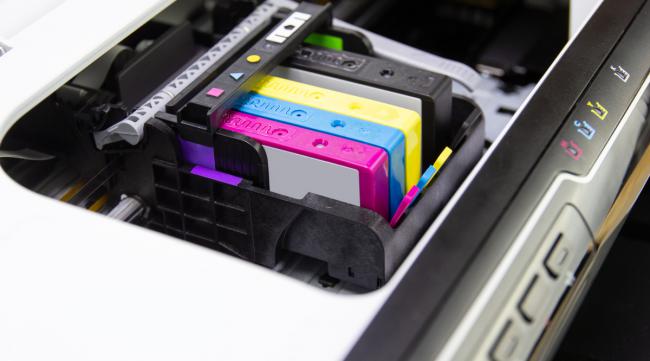 惠普1112打印机怎么换墨盒