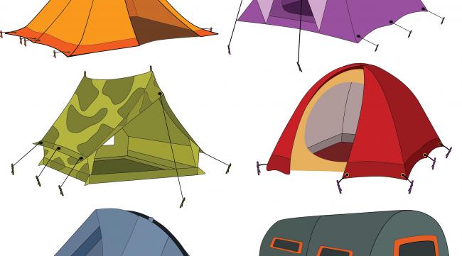 帐篷有哪些形状
