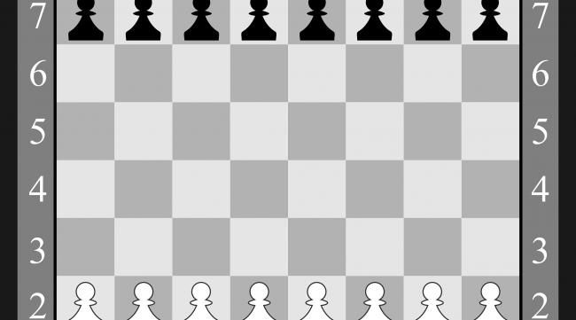 国际象棋兵的走法