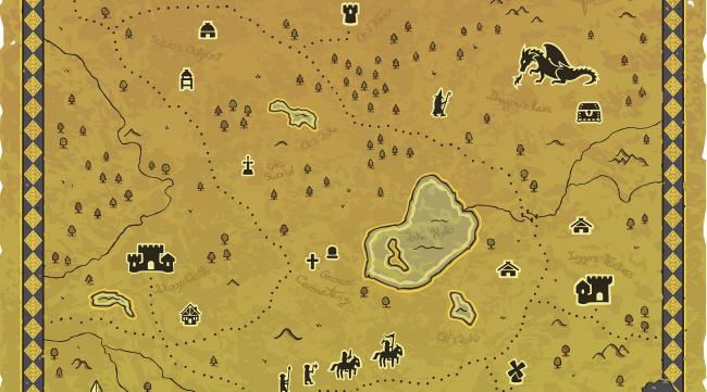 传奇游戏中有什么好看的地图吗
