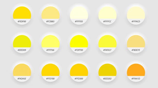哪几种颜色可以调出明黄色颜料