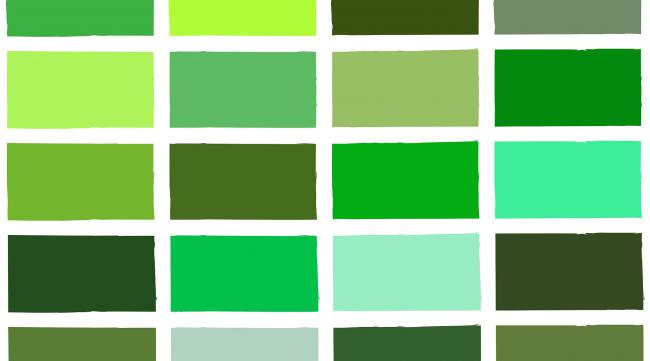哪几种颜色混合可以调成绿色呢