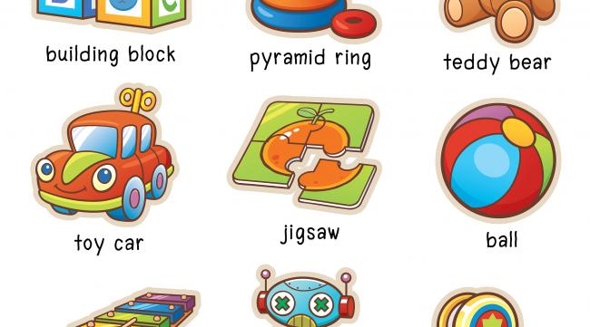英语玩具的单词怎么读