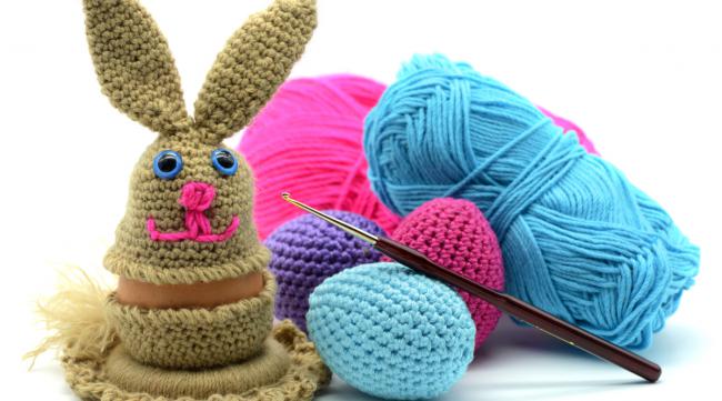 小兔子毛线帽编织教程