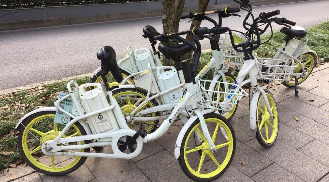 杭州西湖共享电动单车有哪几种牌照