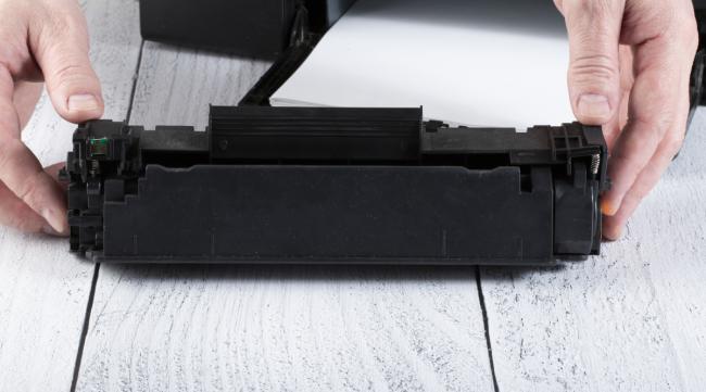 hp4800打印机墨盒安装