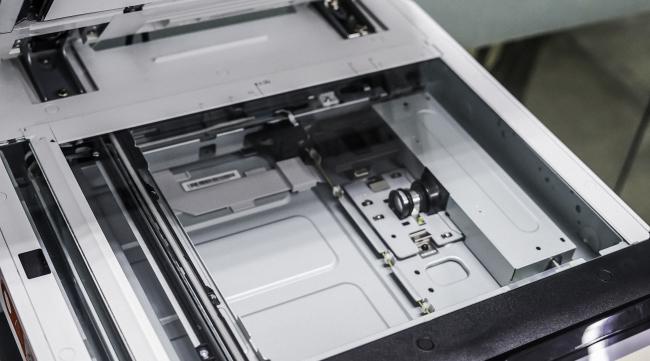 佳能打印机怎样取出纸盘图解