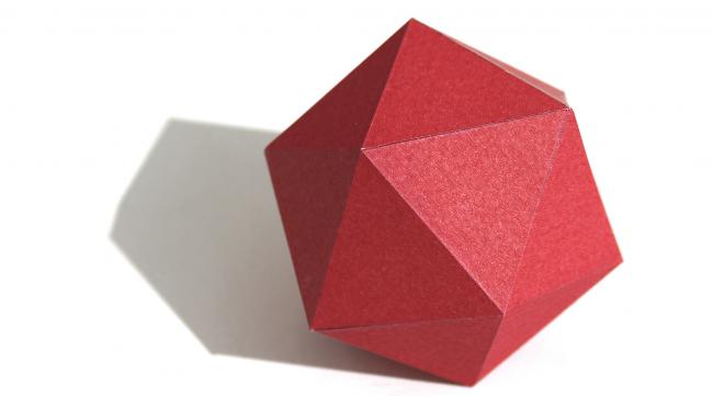 二十面体折纸教程
