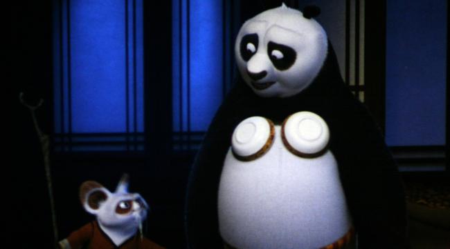 功夫熊猫被老爹捡到是哪一部动画