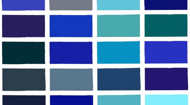 用哪几种颜色可以调成浅蓝色呢