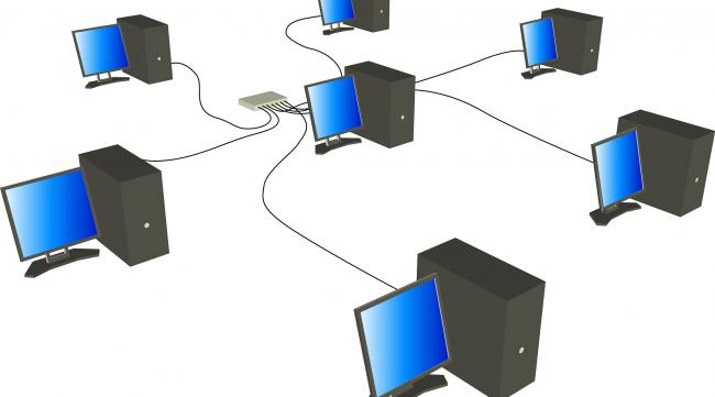 如何把多台电脑建立一个局域网共享