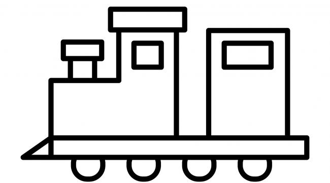 火车笔画 立体图