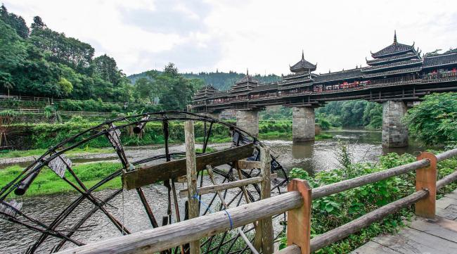 三江风雨桥的历史故事