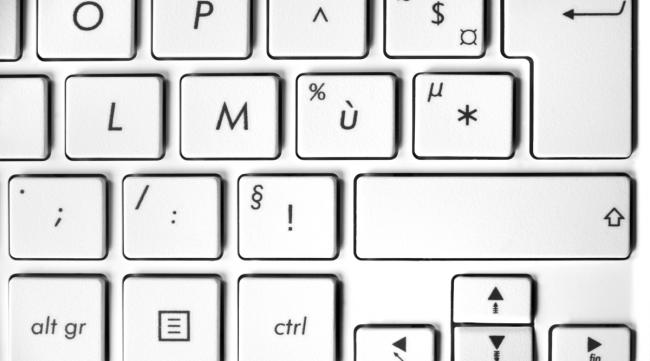 在键盘上怎么打字